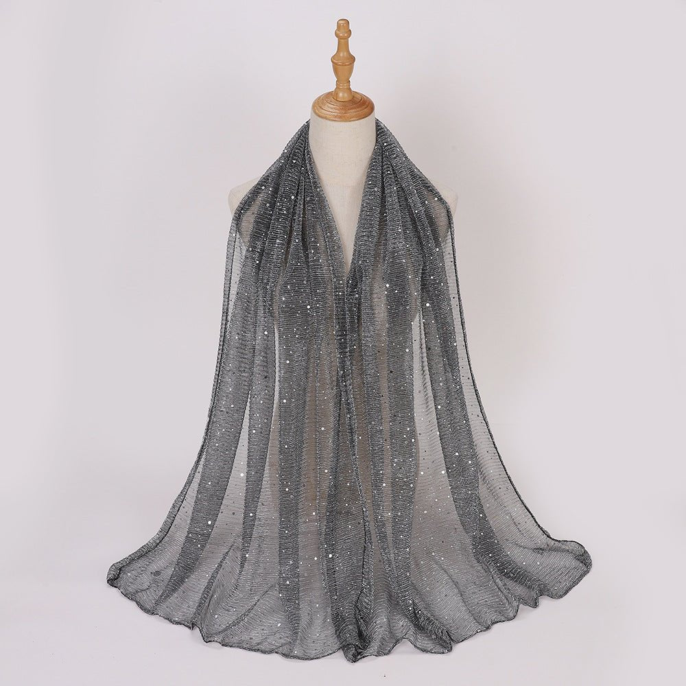 Sparkle Hijab Scarf(MH205) La Vie Bien Sparkle Hijab Scarf(MH205)