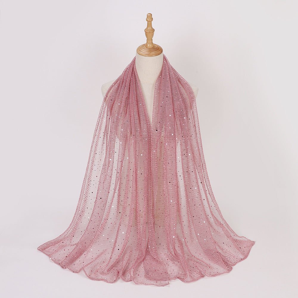 Sparkle Hijab Scarf(MH205) La Vie Bien Sparkle Hijab Scarf(MH205)