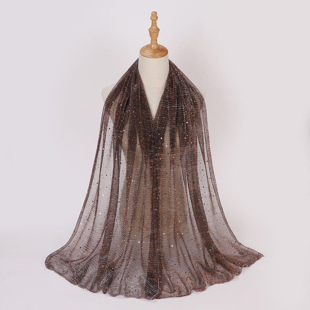 Sparkle Hijab Scarf(MH205) La Vie Bien Sparkle Hijab Scarf(MH205)