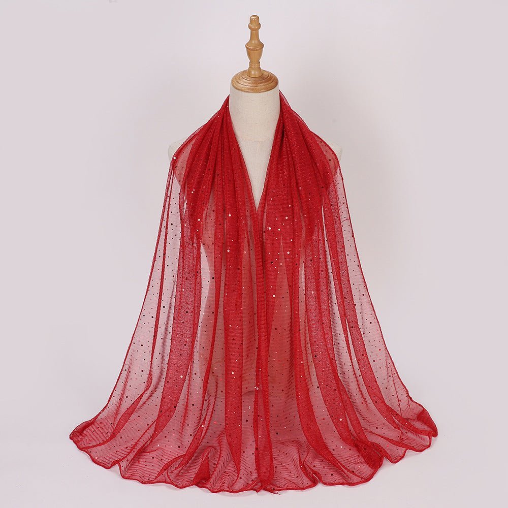 Sparkle Hijab Scarf(MH205) La Vie Bien Sparkle Hijab Scarf(MH205)