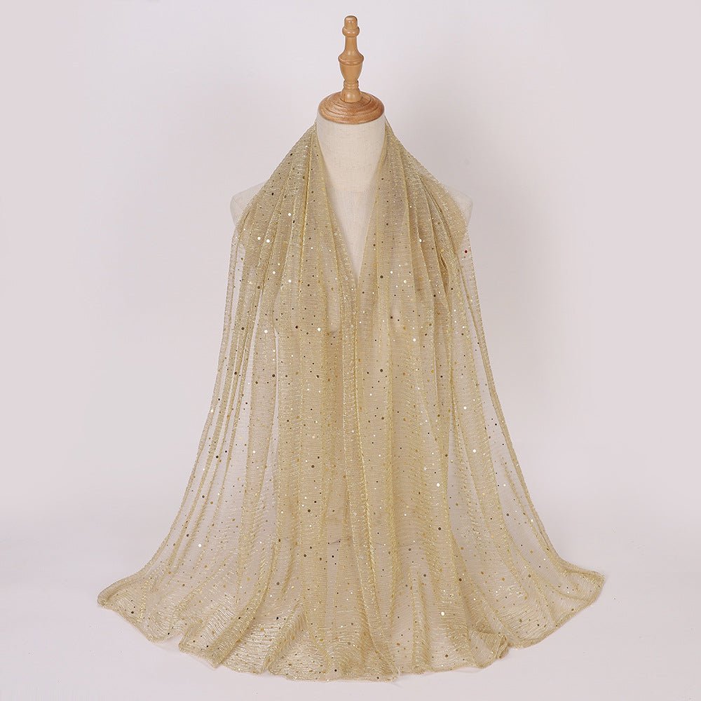 Sparkle Hijab Scarf(MH205) La Vie Bien Sparkle Hijab Scarf(MH205)