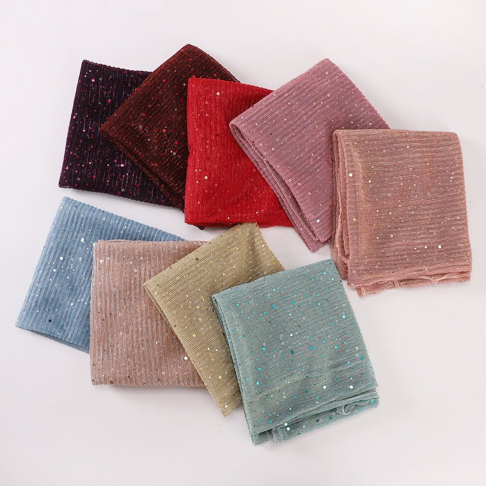 Sparkle Hijab Scarf(MH205) La Vie Bien Sparkle Hijab Scarf(MH205)