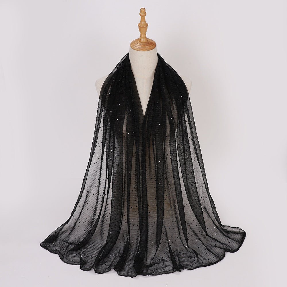 Sparkle Hijab Scarf(MH205) La Vie Bien Sparkle Hijab Scarf(MH205)
