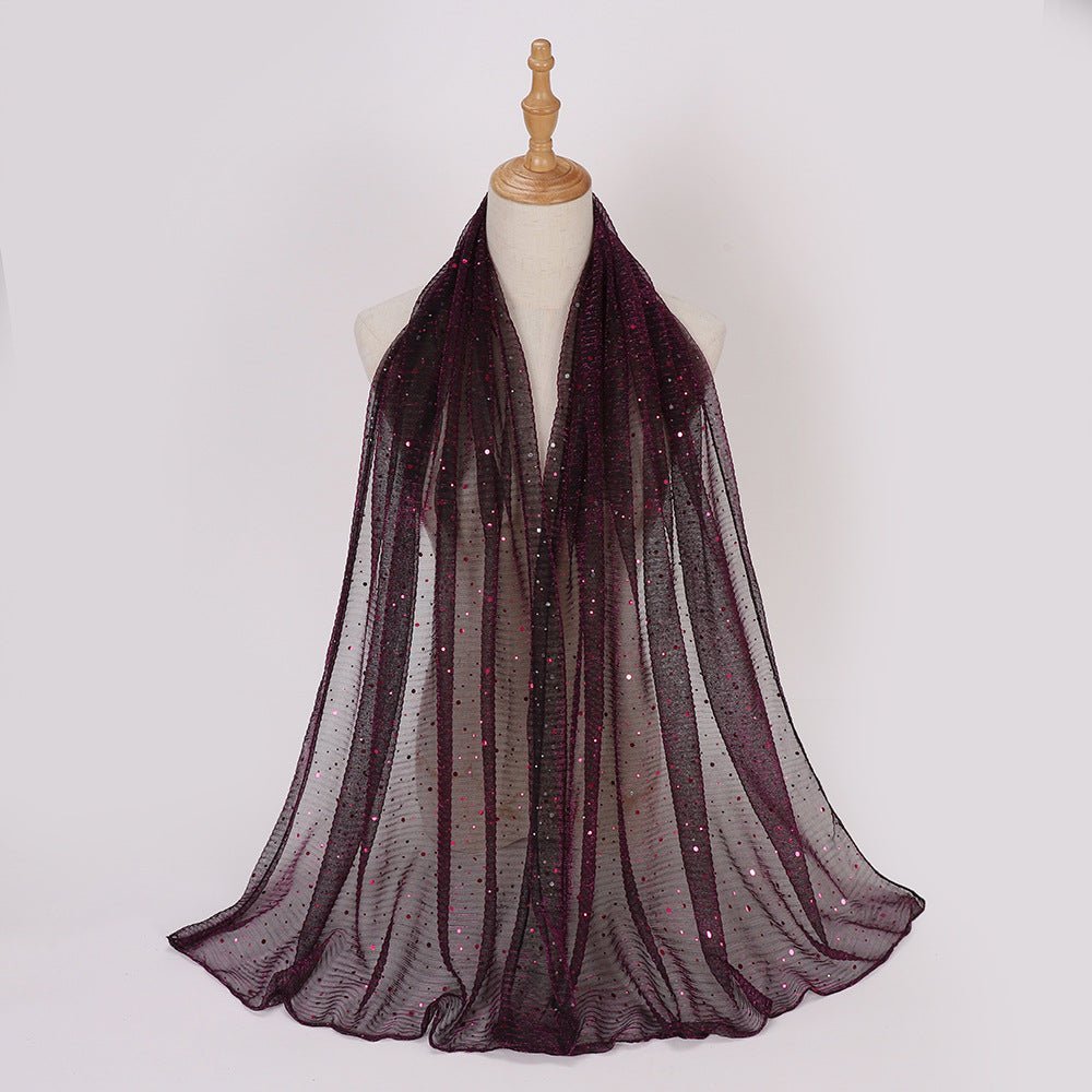 Sparkle Hijab Scarf(MH205) La Vie Bien Sparkle Hijab Scarf(MH205)