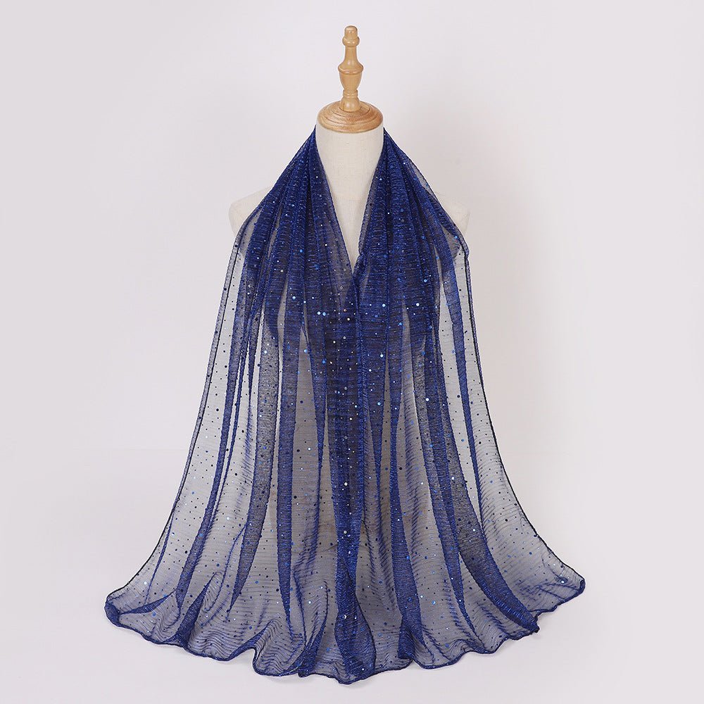Sparkle Hijab Scarf(MH205) La Vie Bien Sparkle Hijab Scarf(MH205)