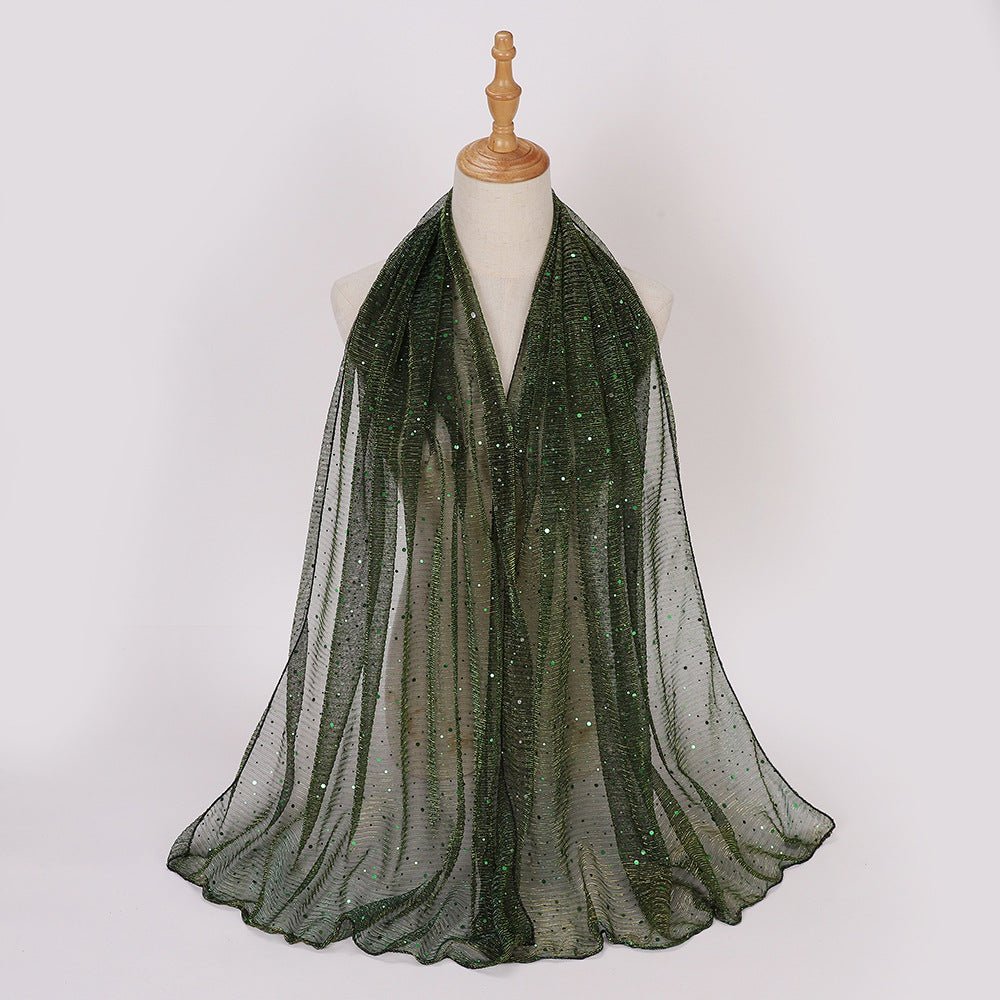 Sparkle Hijab Scarf(MH205) La Vie Bien Sparkle Hijab Scarf(MH205)