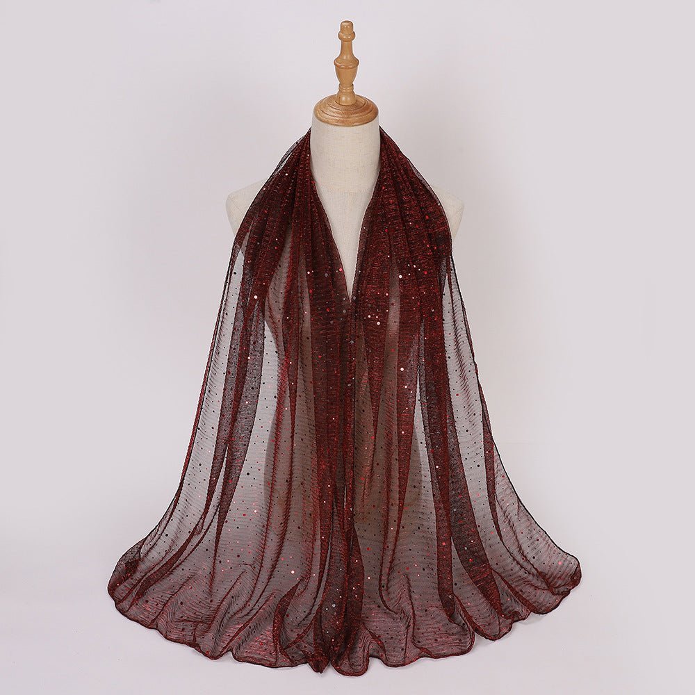 Sparkle Hijab Scarf(MH205) La Vie Bien Sparkle Hijab Scarf(MH205)