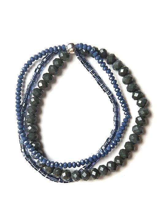 Sparkle Glass Elastic Bracelet by Fair Anita