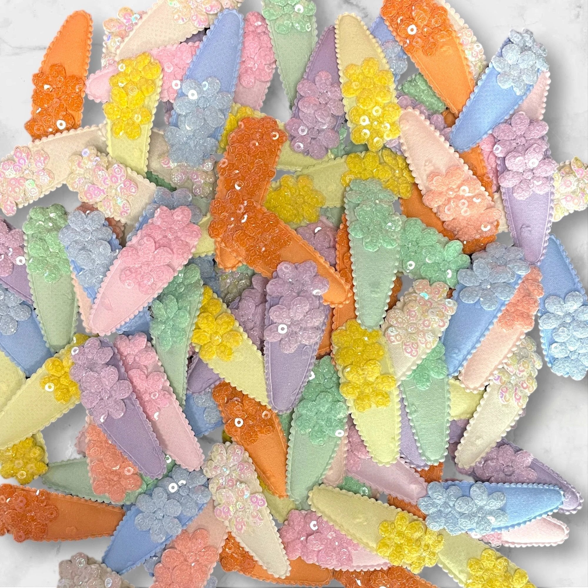 Sparkling Bloom Hair Clips by Parker + Kay Creative