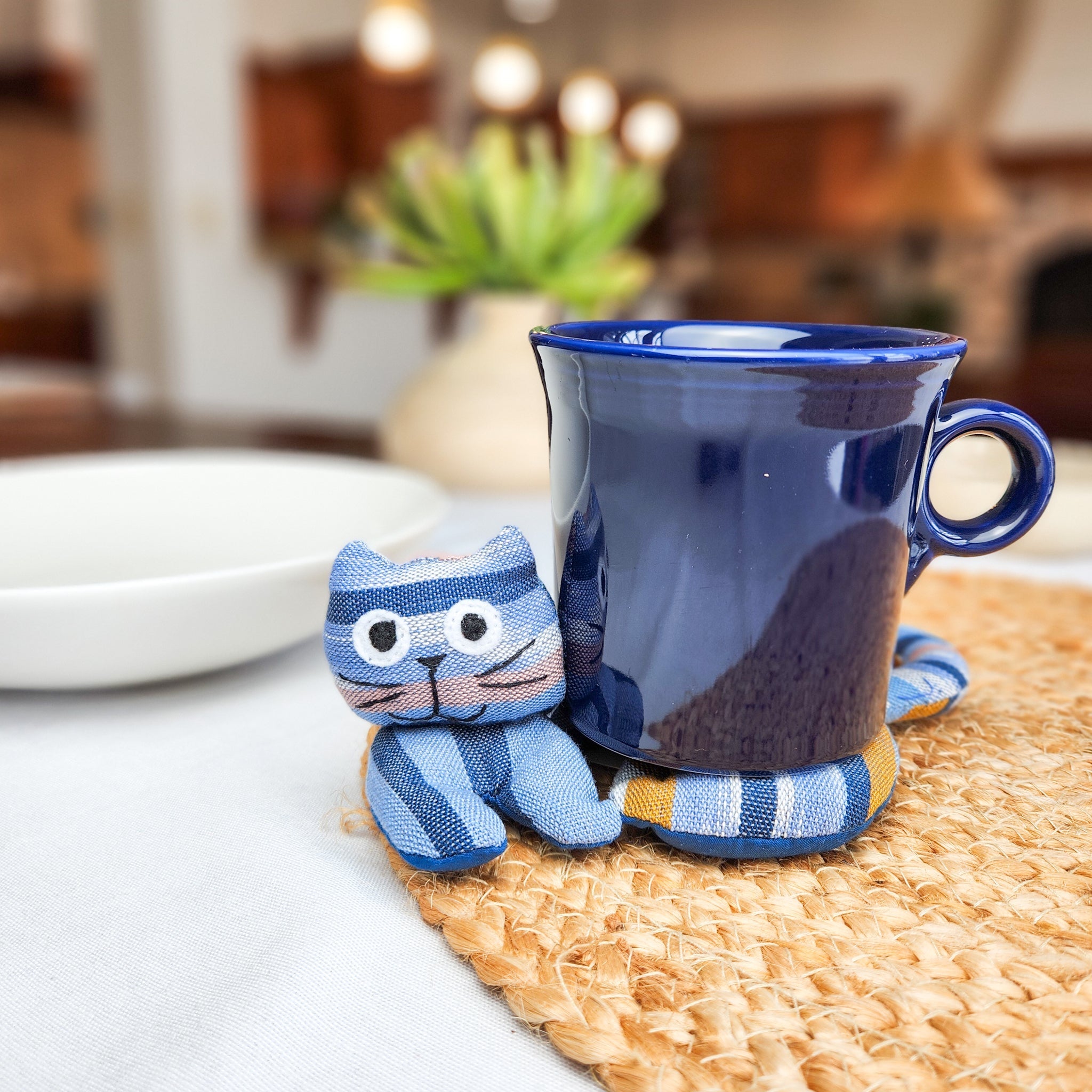 Spiced Cat Trivet Kitchen - Linens La Vie Bien Spiced Cat Trivet