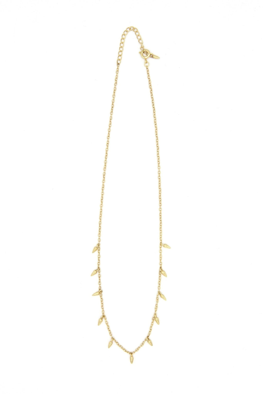 Spike Charm Necklace