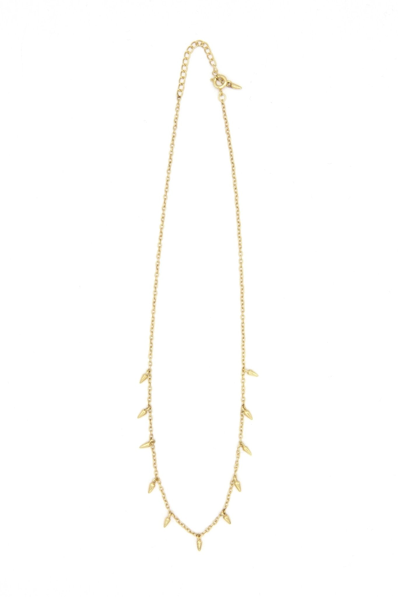 Spike Charm Necklace