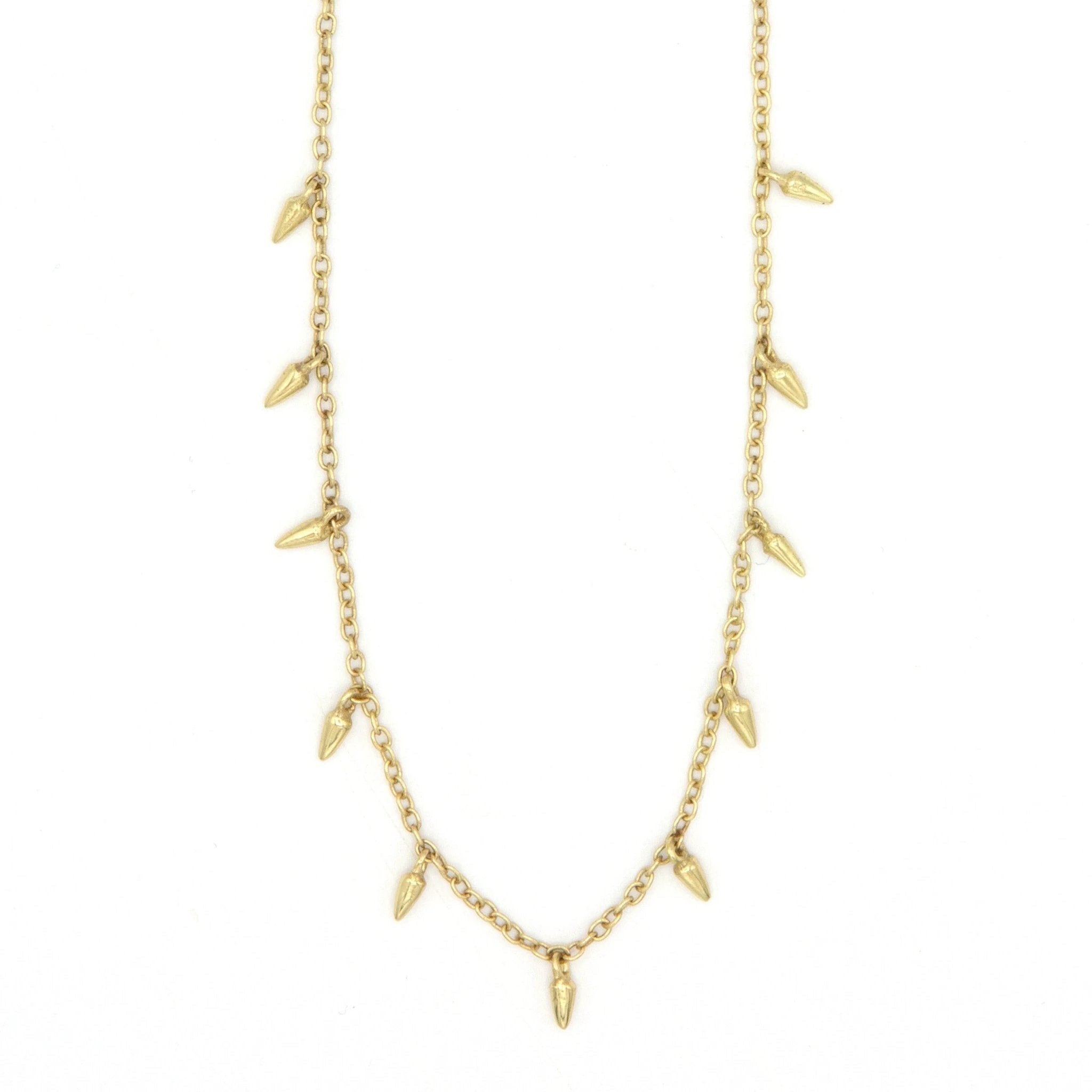 Spike Charm Necklace