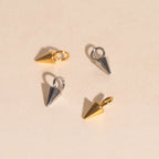 Spike Huggie Hoop Charms La Vie Bien Spike Huggie Hoop Charms