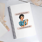 I'll gladly take the stairs to avoid small talk Spiral notebook by La Vie Bien