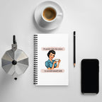 I'll gladly take the stairs to avoid small talk Spiral notebook by La Vie Bien