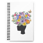 Your beautiful mind Spiral dotted notebook by La Vie Bien