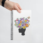 Your beautiful mind Spiral dotted notebook by La Vie Bien