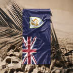Anguilla Flag Beach Towel