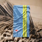 Aruba Flag Beach Towel