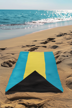Bahamas Flag Beach Towel