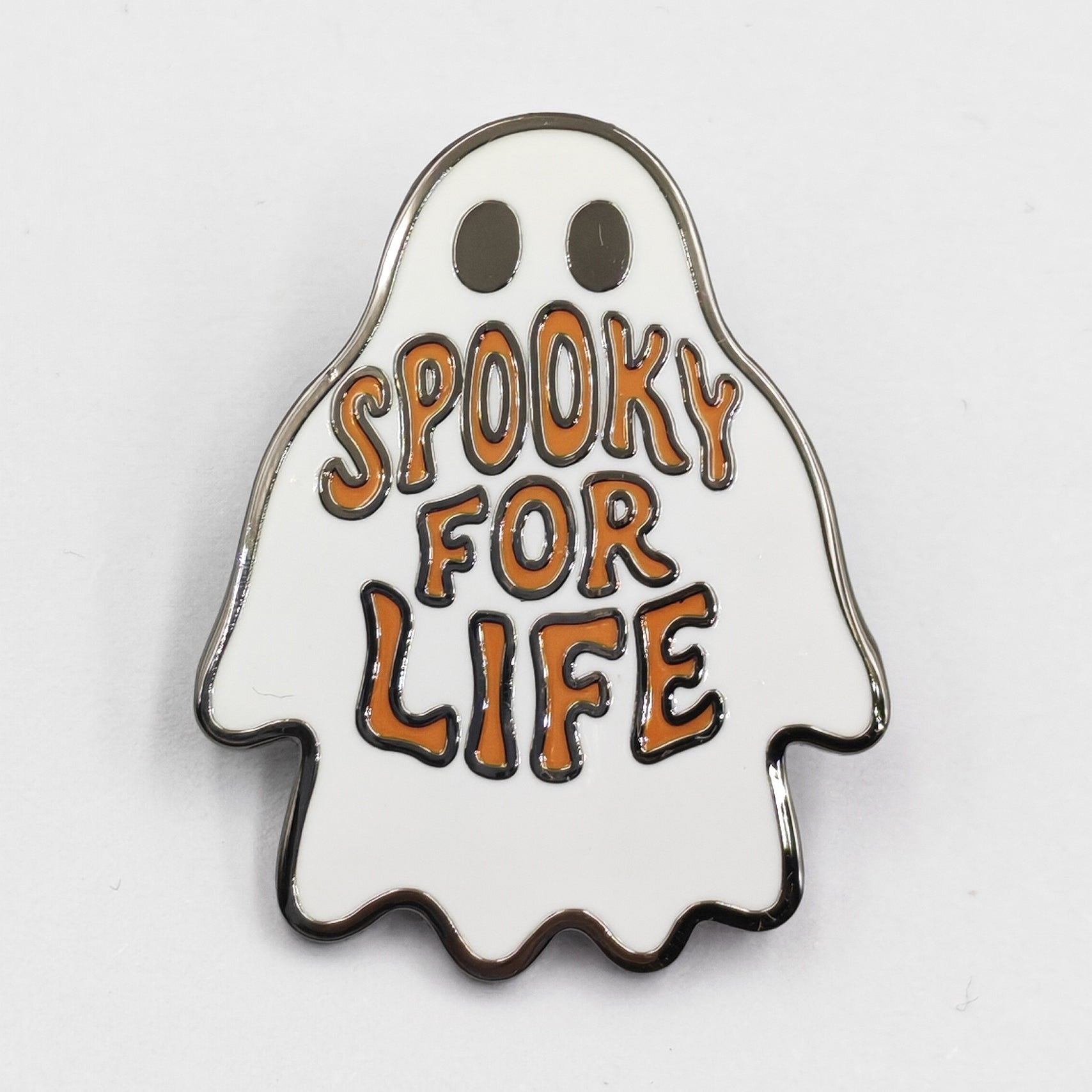 Spooky For Life Enamel Enamel Pin La Vie Bien Spooky For Life Enamel