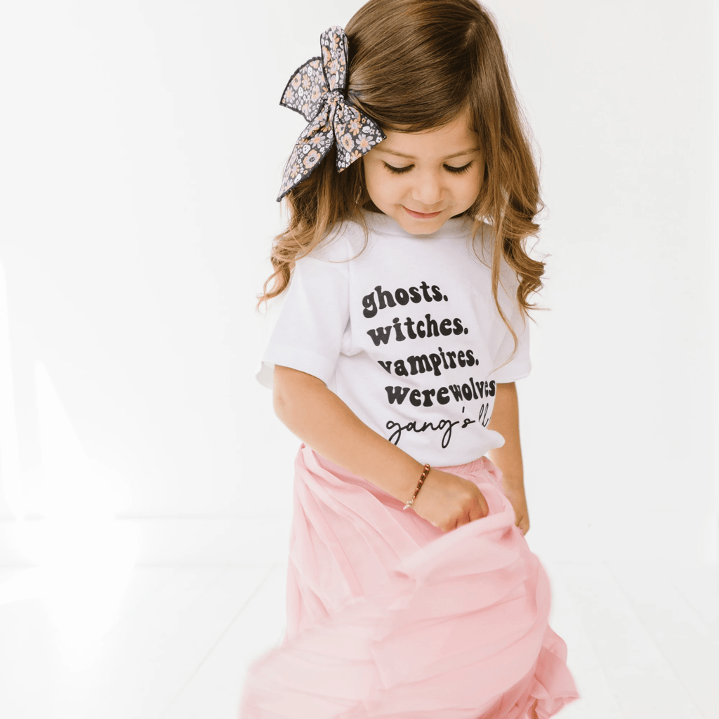 Spooky Season Gangs All Here youth & toddler tee - Halloween collection by Benny and Ray Apparel