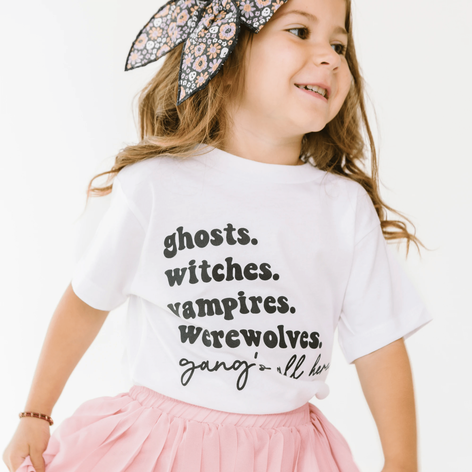 Spooky Season Gangs All Here youth & toddler tee - Halloween collection by Benny and Ray Apparel