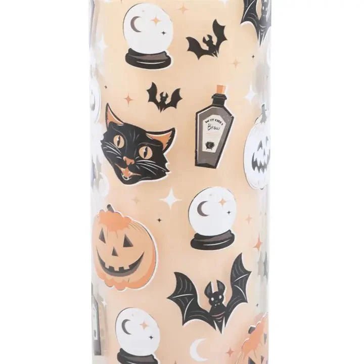 Spooky Spiced Pumpkin Halloween Tube Candle La Vie Bien Spooky Spiced Pumpkin Halloween Tube Candle