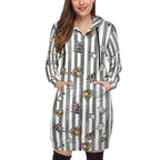 Spooky Vintage dark magic Halloween Full Zipper Long Sleeve Hoodie by SALE-Personal Design