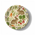 Spring Garden Decorative Birchwood Tray - Mini Round - Set of 2 La Vie Bien Spring Garden Decorative Birchwood Tray - Mini Round - Set of 2