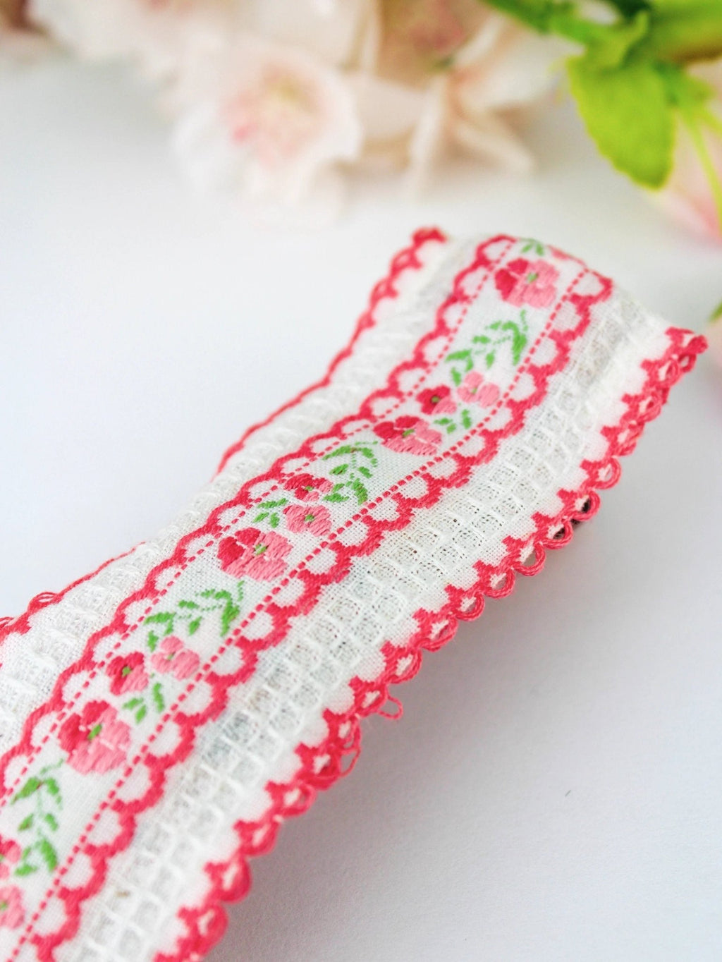 Spring in Sweden Vintage Ribbon Hair Clip by Ash & Rose
