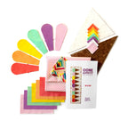 Spring Quilted Table Runner Kit Bundle - April, May, June Quilt Kit La Vie Bien Spring Quilted Table Runner Kit Bundle - April, May, June