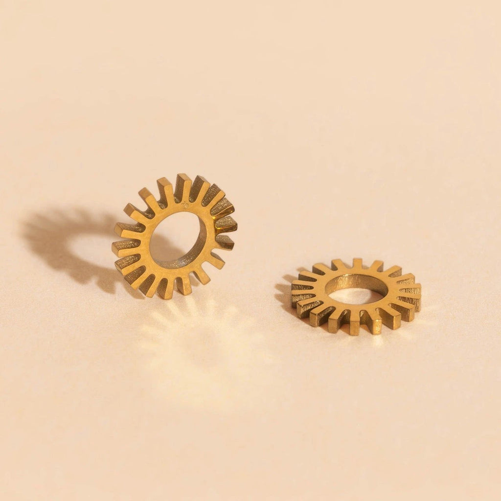 Spur Huggie Hoop Charms by Oh Clementine