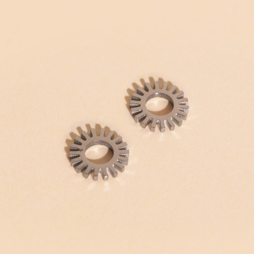 Spur Huggie Hoop Charms by Oh Clementine