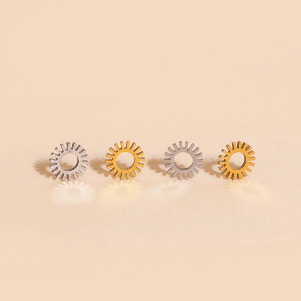 Spur Huggie Hoop Charms by Oh Clementine
