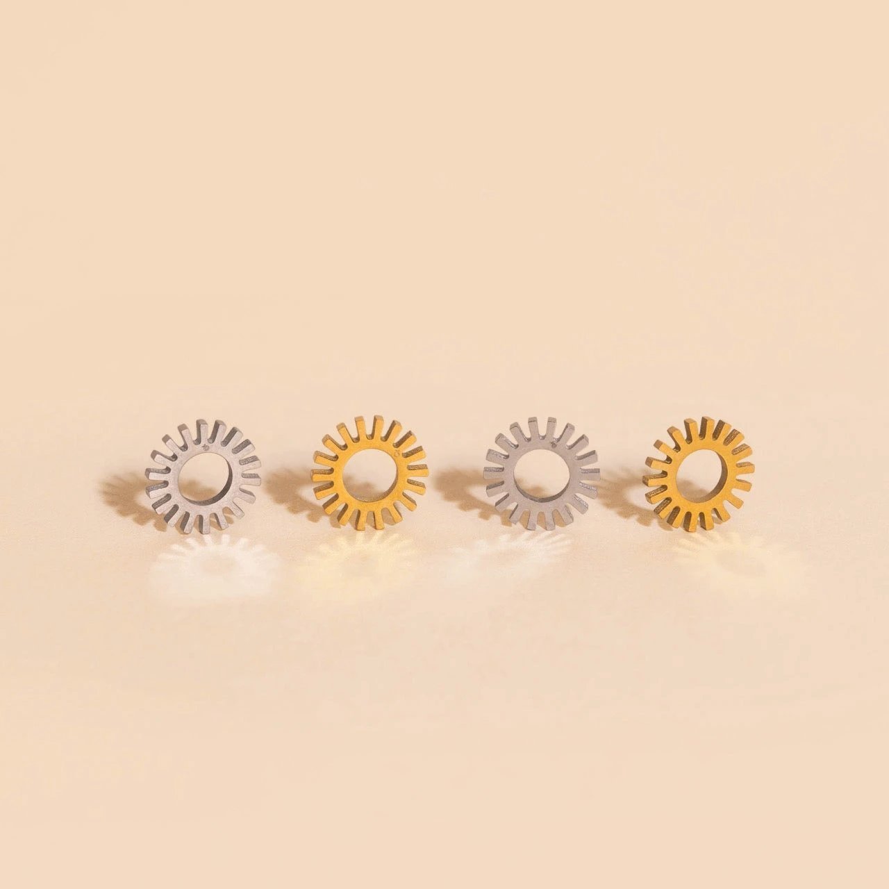 Spur Huggie Hoop Charms by Oh Clementine