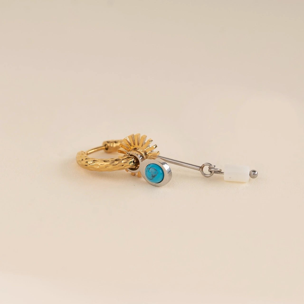 Spur Huggie Hoop Charms by Oh Clementine