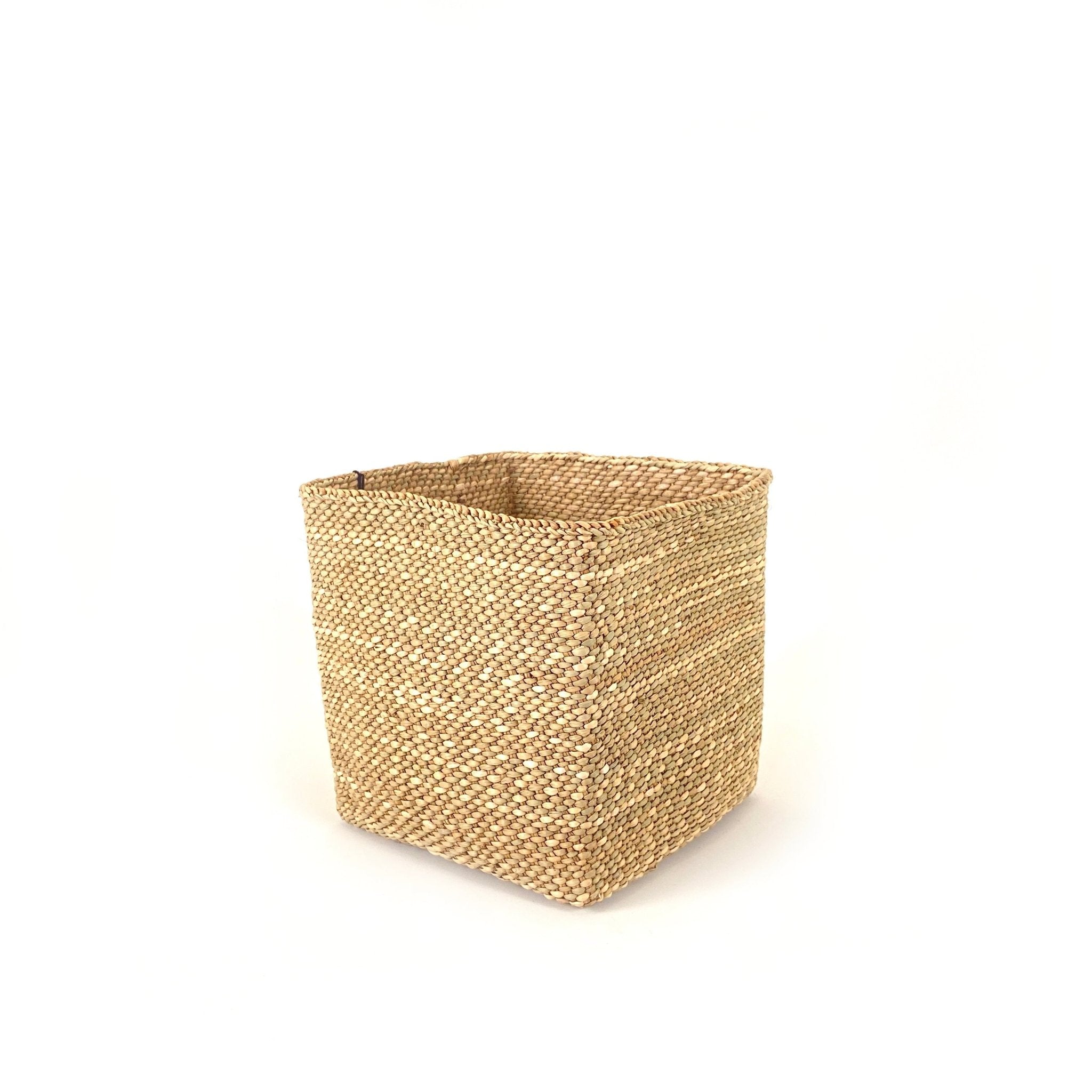 Square Natural Iringa Basket La Vie Bien Square Natural Iringa Basket