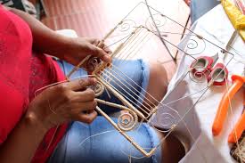 Caracol Square Handwoven Iraca Placemat