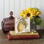Squeeze The Day Inspo Lemon Wooden Block Sign | 4" x 4" Decor La Vie Bien Squeeze The Day Inspo Lemon Wooden Block Sign | 4" x 4"