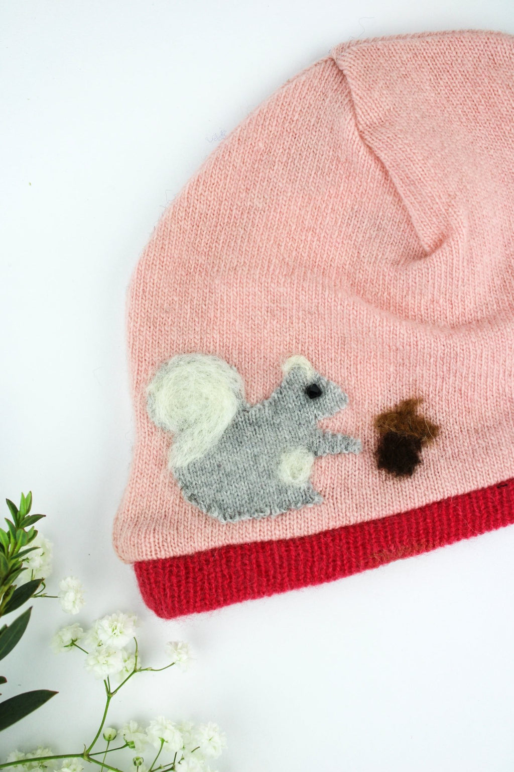 Squirrel Cashmere Hat - Baby hat La Vie Bien Squirrel Cashmere Hat - Baby