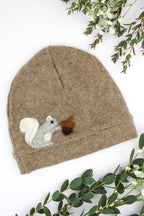 Squirrel Cashmere Hat - Baby hat La Vie Bien Squirrel Cashmere Hat - Baby