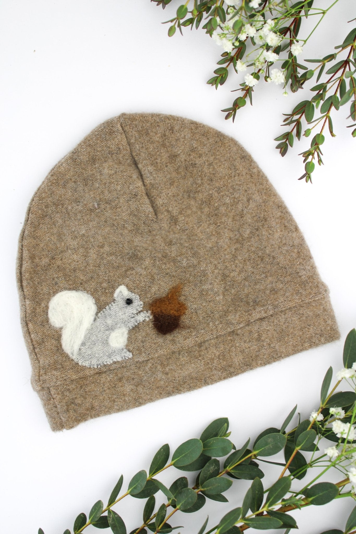 Squirrel Cashmere Hat - Baby hat La Vie Bien Squirrel Cashmere Hat - Baby