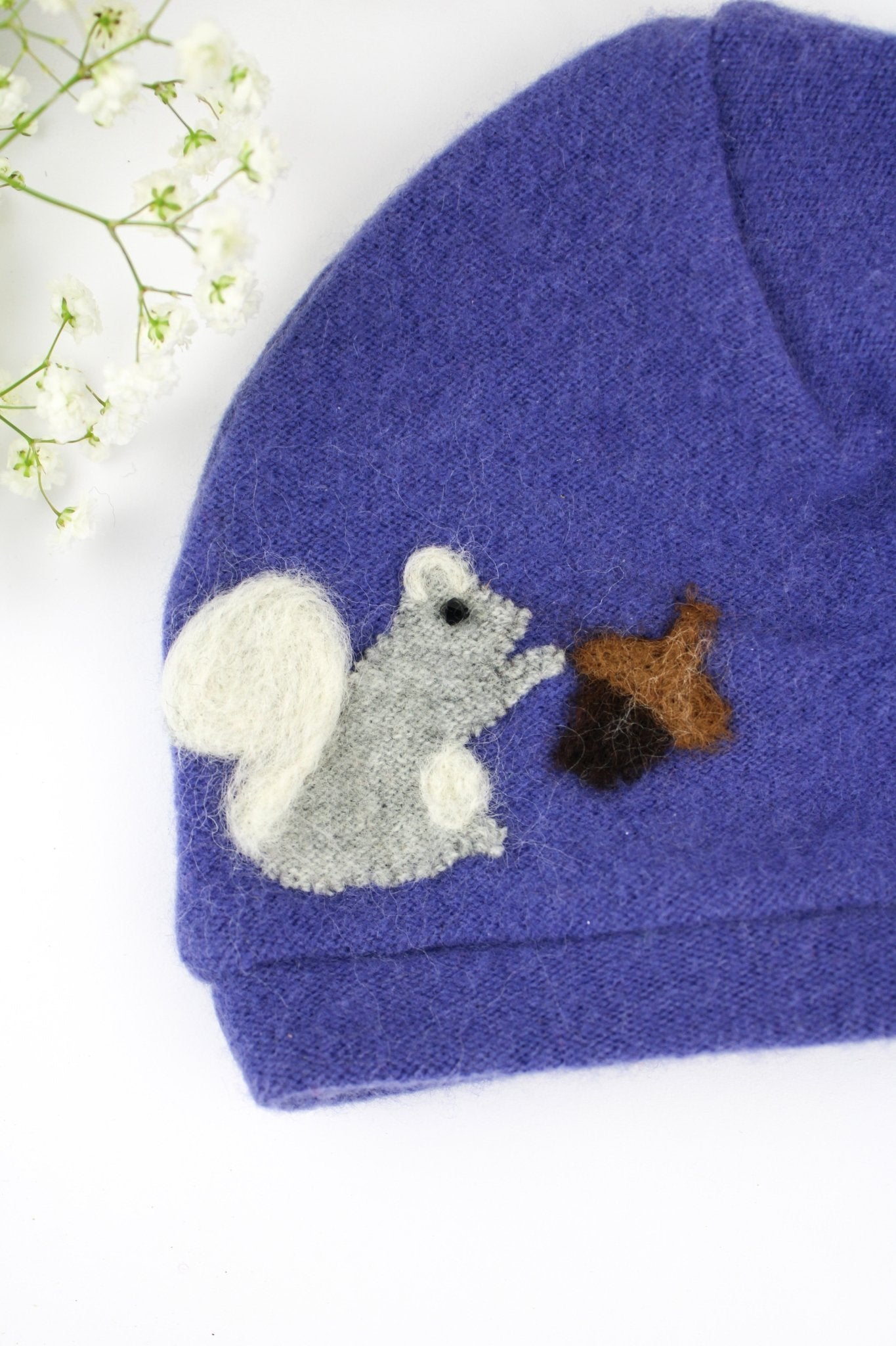 Squirrel Cashmere Hat - Baby hat La Vie Bien Squirrel Cashmere Hat - Baby