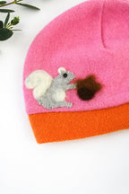 Squirrel Cashmere Hat - Baby hat La Vie Bien Squirrel Cashmere Hat - Baby
