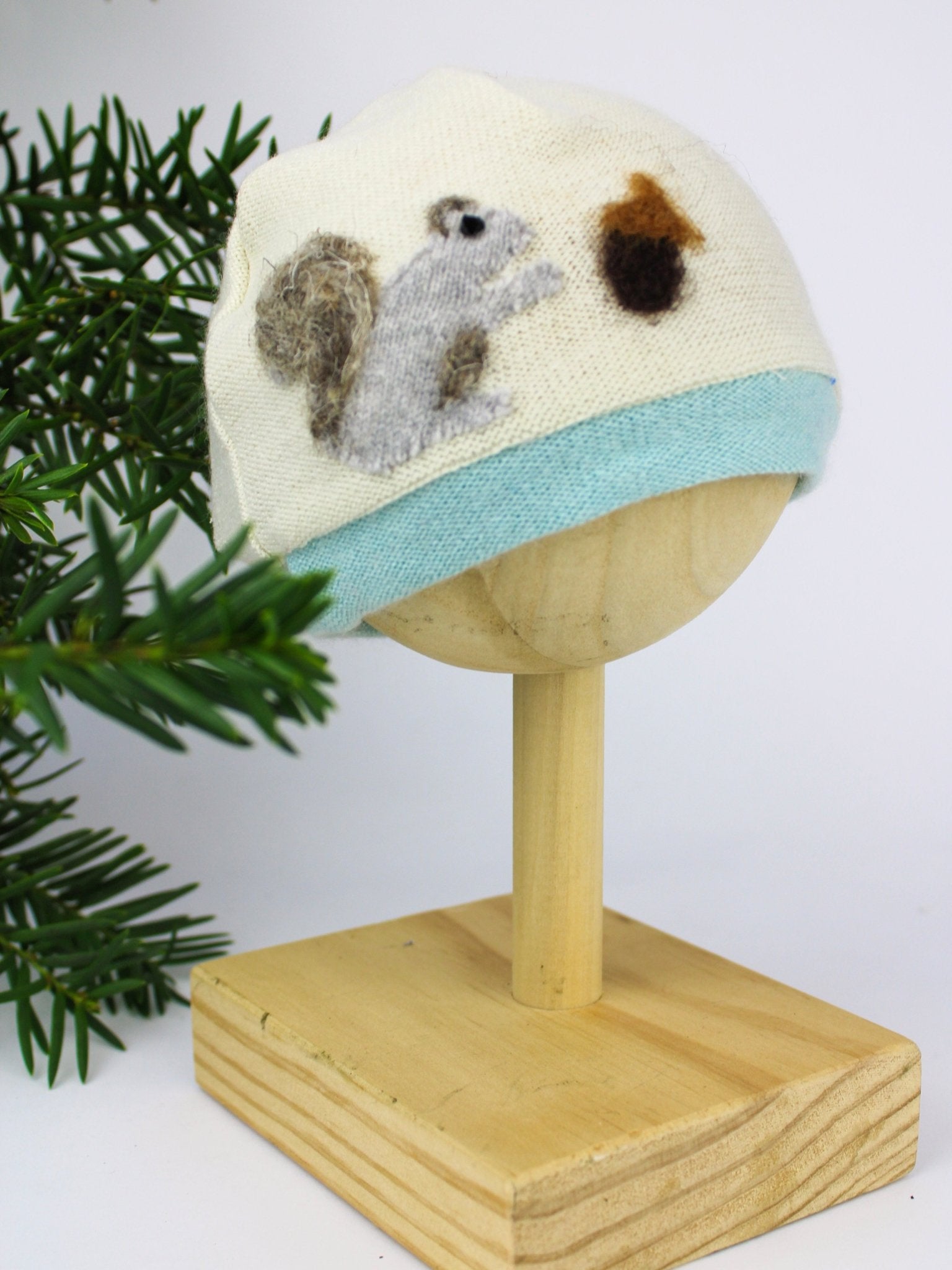 Squirrel Cashmere Hat - Newborn hat La Vie Bien Squirrel Cashmere Hat - Newborn