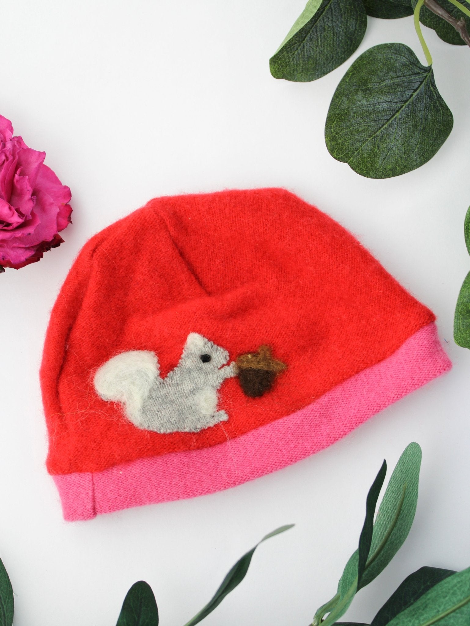 Squirrel Cashmere Hat - Newborn hat La Vie Bien Squirrel Cashmere Hat - Newborn