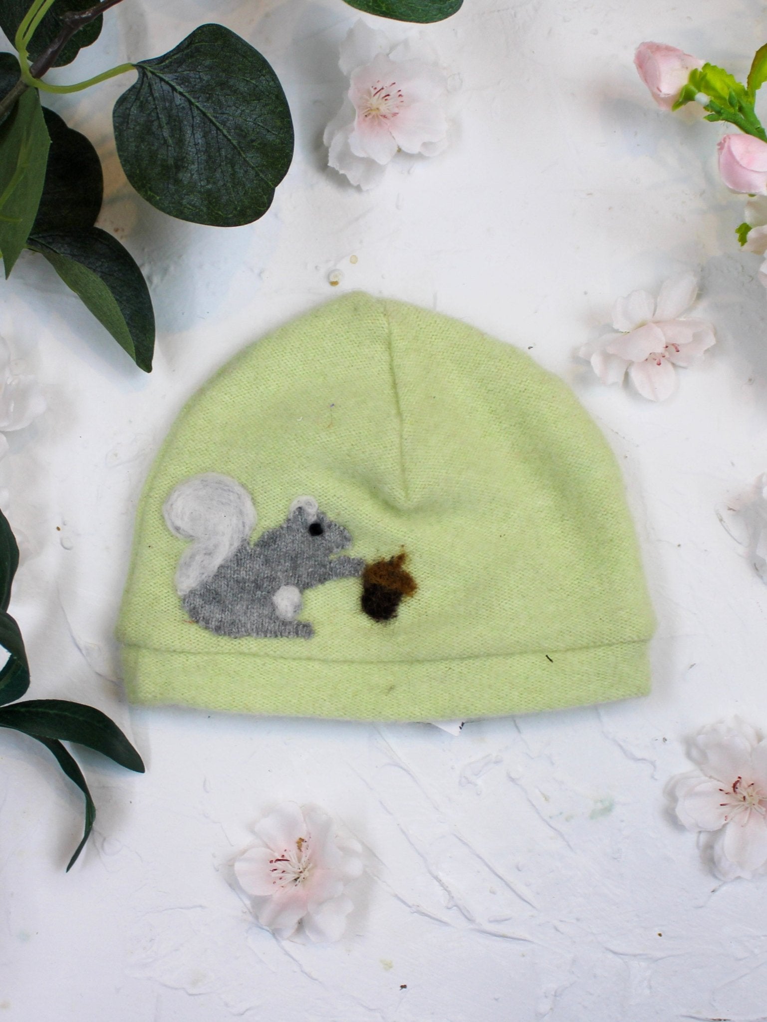 Squirrel Cashmere Hat - Newborn hat La Vie Bien Squirrel Cashmere Hat - Newborn