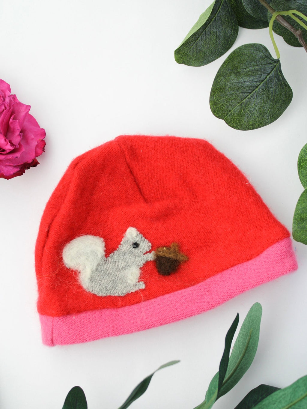 Squirrel Cashmere Hat - Newborn hat La Vie Bien Squirrel Cashmere Hat - Newborn